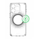 Чехол-накладка AVANA AURA Compatible with MagSafe для iPhone 15 Pro (6.1"), прозрачный/черный Чехол-накладка AVANA AURA Compatible with MagSafe для iPhone 15 Pro (6.1"), прозрачный/черный