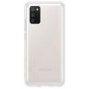Чехол Samsung EF-QA025 для Samsung Galaxy A02s, прозрачный Чехол Samsung EF-QA025 для Samsung Galaxy A02s, прозрачный