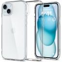 Защитный чехол Spigen Ultra Hybrid для iPhone 15 Plus Crystal Clear Защитный чехол Spigen Ultra Hybrid для iPhone 15 Plus Crystal Clear
