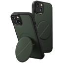 Защитный чехол Uniq для iPhone 14 Plus NOVO Magnetic Grip Green Защитный чехол Uniq для iPhone 14 Plus NOVO Magnetic Grip Green