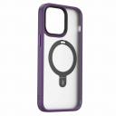 Чехол на айфон с подставкой WiWU ZMM-010 Magnetic Stand для iPhone 14 Pro Max - Фиолетовый Чехол на айфон с подставкой WiWU ZMM-010 Magnetic Stand для iPhone 14 Pro Max - Фиолетовый