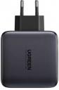 Зарядное устройство сетевое UGREEN CD226 40747_ USB Tape-A/3*Type-C, 100W, цвет: черный Зарядное устройство сетевое UGREEN CD226 40747_ USB Tape-A/3*Type-C, 100W, цвет: черный