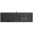 Клавиатура проводная A4Tech FX60H GREY/WHITE Клавиатура проводная A4Tech FX60H GREY/WHITE