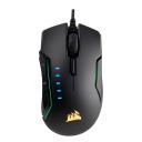 Алюминиевая проводная игровая мышь Corsair Glaive RGB, черный Алюминиевая проводная игровая мышь Corsair Glaive RGB, черный