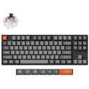 Беспроводная механическая клавиатура QMK Keychron K8 Max, 87 клавиш, RGB подсветка, Hot-swap, алюм.рамка Keychron Brown Switch Беспроводная механическая клавиатура QMK Keychron K8 Max, 87 клавиш, RGB подсветка, Hot-swap, алюм.рамка Keychron Brown Switch