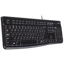 Клавиатура Logitech Keyboard K120 EER Black USB черный, английская (QWERTZ), 1 шт. Клавиатура Logitech Keyboard K120 EER Black USB черный, английская (QWERTZ), 1 шт.