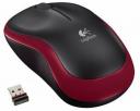 Мышь беспроводная Logitech M186 Grey/Red (910-004133) - CN Мышь беспроводная Logitech M186 Grey/Red (910-004133) - CN
