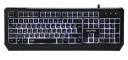 Клавиатура Qumo office BASE K59, проводная, 104 клавиши, белая подсветка, golden USB Клавиатура Qumo office BASE K59, проводная, 104 клавиши, белая подсветка, golden USB