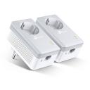 Комплект адаптеров Powerline TP-LINK TL-PA4010P KIT AV600 Комплект адаптеров Powerline TP-LINK TL-PA4010P KIT AV600