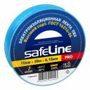 Изолента Safeline ПВХ синяя 15 мм 20 м Изолента Safeline ПВХ синяя 15 мм 20 м