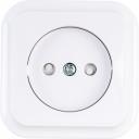 Одноместная розетка Розетка Bylectrica 1-местная ОУ со шторкой, серия ПРАЛЕСКА, белый РА16-279 Одноместная розетка Розетка Bylectrica 1-местная ОУ со шторкой, серия ПРАЛЕСКА, белый РА16-279