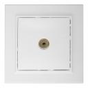 Розетка телевизионная EKF Минск встраиваемая белая (ERA00-027-10) Розетка телевизионная EKF Минск встраиваемая белая (ERA00-027-10)