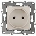 Розетка встраиваемая без заземления (слоновая кость) ЭРА 12-2005-02 Розетка встраиваемая без заземления (слоновая кость) ЭРА 12-2005-02