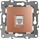 Розетка встраиваемая Ethernet RJ-45 (медь) ЭРА 12-3107-14 Розетка встраиваемая Ethernet RJ-45 (медь) ЭРА 12-3107-14