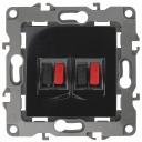 12-3112-06 12-3112-06 ЭРА Розетка аудио двойная, IP20, Эра12, чёрный, цена за 1 шт 12-3112-06 12-3112-06 ЭРА Розетка аудио двойная, IP20, Эра12, чёрный, цена за 1 шт