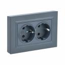 Двухместная розетка IEK Brite рсш12-3-брм BR-R24-16-K35-F Двухместная розетка IEK Brite рсш12-3-брм BR-R24-16-K35-F