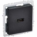 BRITE Розетка HDMI РHDMI-0-БрЧ черный IEK, цена за 1 шт BRITE Розетка HDMI РHDMI-0-БрЧ черный IEK, цена за 1 шт