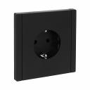 FORTE&PIANO Розетка 1-местная с заземлением без защитных шторок винтовое крепление 16А FP116 черный IEK, цена за 1 шт FORTE&PIANO Розетка 1-местная с заземлением без защитных шторок винтовое крепление 16А FP116 черный IEK, цена за 1 шт