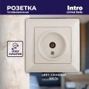 4-301-02 Розетка Intro Solo 4-301-02 TV одиночная, СУ, слоновая кость, цена за 1 шт 4-301-02 Розетка Intro Solo 4-301-02 TV одиночная, СУ, слоновая кость, цена за 1 шт