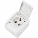 Накладная розетка KRANZ KR-78-0814 Накладная розетка KRANZ KR-78-0814