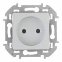 Розетка Legrand Inspiria встраиваемая алюминий (673712) Розетка Legrand Inspiria встраиваемая алюминий (673712)