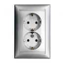 Legrand (Легранд) Розеточный блок цвета алюминий, Valena 770100 Legrand (Легранд) Розеточный блок цвета алюминий, Valena 770100