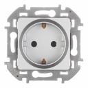 Розетка Legrand Inspiria встраиваемая алюминий (673722) Розетка Legrand Inspiria встраиваемая алюминий (673722)