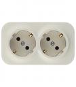 Розетка Legrand Quteo накладная слоновая кость (782263) Розетка Legrand Quteo накладная слоновая кость (782263)