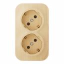 Розетка Legrand Quteo накладная дерево со шторками (782287) Розетка Legrand Quteo накладная дерево со шторками (782287)