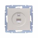 Розетка компьютерная Lezard Vesna встраиваемая крем RJ45 (742-0388-139) Розетка компьютерная Lezard Vesna встраиваемая крем RJ45 (742-0388-139)