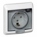 Одноместная розетка Systeme Electric Этюд PC16-044B Одноместная розетка Systeme Electric Этюд PC16-044B