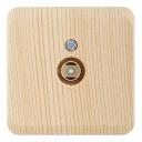 Розетка телевизионная Systeme Electric Этюд накладная сосна (TVA-002D) Розетка телевизионная Systeme Electric Этюд накладная сосна (TVA-002D)