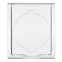 Розетка Simon 15 Aqua накладная белая со шторками с крышкой (1594432-030) Розетка Simon 15 Aqua накладная белая со шторками с крышкой (1594432-030)