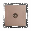 Одноместная телевизионная розетка STEKKER Катрин GLS00-7108-02 39600 Одноместная телевизионная розетка STEKKER Катрин GLS00-7108-02 39600