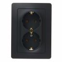Розетка Systeme Electric Blanca встраиваемая антрацит (BLNRS001026) Розетка Systeme Electric Blanca встраиваемая антрацит (BLNRS001026)