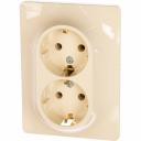 Двухместная розетка Systeme Electric Glossa GSL000224 Двухместная розетка Systeme Electric Glossa GSL000224