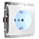Розетка встраиваемая с подсветкой (белый) Werkel W1171401 (a051125) Розетка встраиваемая с подсветкой (белый) Werkel W1171401 (a051125)