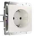 Розетка встраиваемая с заземлением (перламутровый рифленый) Werkel W1171013 (a051184) Розетка встраиваемая с заземлением (перламутровый рифленый) Werkel W1171013 (a051184)