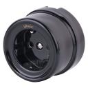 Розетка накладная с заземлением (черный) Ретро Werkel W5671008 (a051453) Розетка накладная с заземлением (черный) Ретро Werkel W5671008 (a051453)