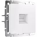 Розетка Werkel Ethernet RJ-45 (белый матовый) W1181061 4690389192197 Розетка Werkel Ethernet RJ-45 (белый матовый) W1181061 4690389192197