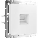 Розетка Ethernet RJ-45 (белый матовый) Werkel W1181061 (a062407) Розетка Ethernet RJ-45 (белый матовый) Werkel W1181061 (a062407)