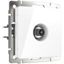 ТВ-розетка встраиваемая проходная (белый) Werkel W1184001 (a051116) ТВ-розетка встраиваемая проходная (белый) Werkel W1184001 (a051116)