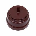 1-клавишный выключатель BYLECTRICA тумблерный 10А ОУ РЕТРО А110-2203 коричневый 1-клавишный выключатель BYLECTRICA тумблерный 10А ОУ РЕТРО А110-2203 коричневый