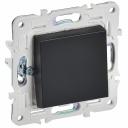 SKANDY Выключатель 1-клавишный кнопочный 10А SK-V14Bl черный IEK, цена за 1 шт SKANDY Выключатель 1-клавишный кнопочный 10А SK-V14Bl черный IEK, цена за 1 шт