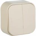 Двухклавишный переключатель Legrand 782236 Двухклавишный переключатель Legrand 782236