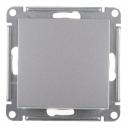 Выключатель Systeme Electric AtlasDesign одноклавишный встраиваемый алюминий (ATN000311) Выключатель Systeme Electric AtlasDesign одноклавишный встраиваемый алюминий (ATN000311)