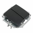 Двухклавишный выключатель Simon 1591398-038 Двухклавишный выключатель Simon 1591398-038