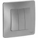 Трехклавишный выключатель Systeme Electric Blanca BLNVS100503 Трехклавишный выключатель Systeme Electric Blanca BLNVS100503