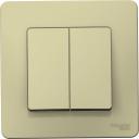 Двухклавишный выключатель 2-клавишный выключатель Systeme Electric скрытой проводки Blanca 10А IP20 5 250В бежевый BLNVS010507 Двухклавишный выключатель 2-клавишный выключатель Systeme Electric скрытой проводки Blanca 10А IP20 5 250В бежевый BLNVS010507