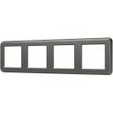 Рамка пластиковая FRM-VERSA-PL-4-GR Arlight 045189 Рамка пластиковая FRM-VERSA-PL-4-GR Arlight 045189